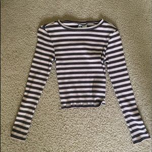 Striped long sleeve t shirt from H&M (XS)